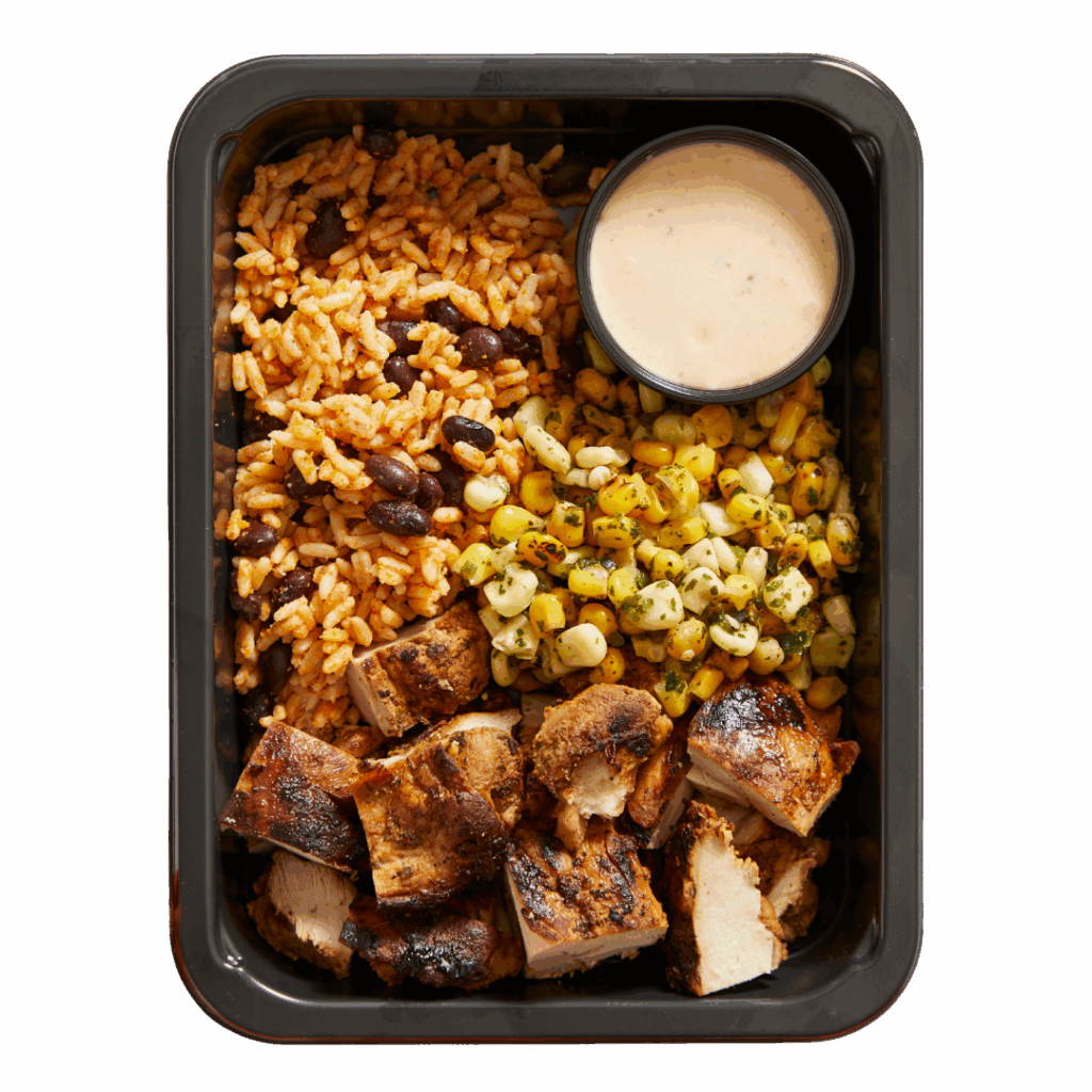 Queso Chicken Burrito Bowl